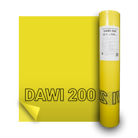 DAWI 200 Классическая однослойная пароизоляционная плёнка 2 х 50 м