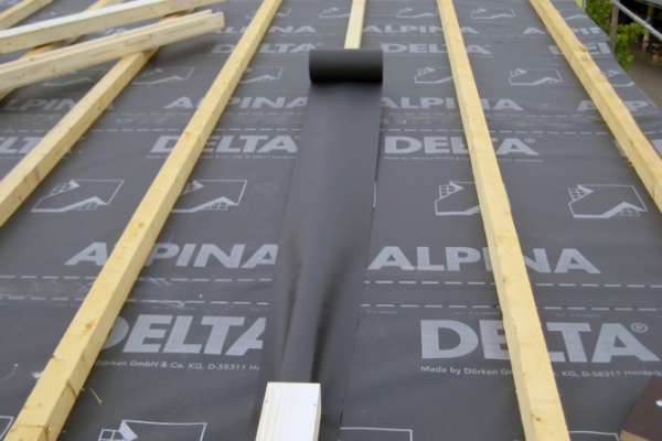 DELTA-ALPINA-BAND герметизирующая лента для защиты контробрешётки, применяется с мембраной DELTA-ALPINA